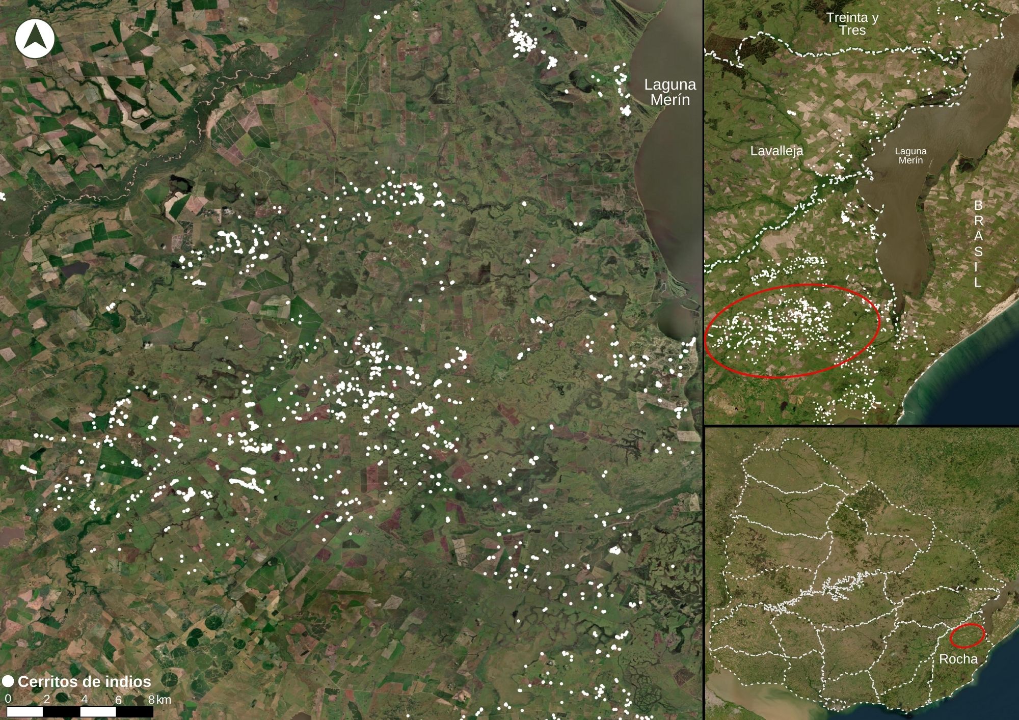 Cerritos de indios como Islas de memoria: Contra-cartografías para la construcción de narrativas históricas decoloniales en la región de frontera de Uruguay – Brasil