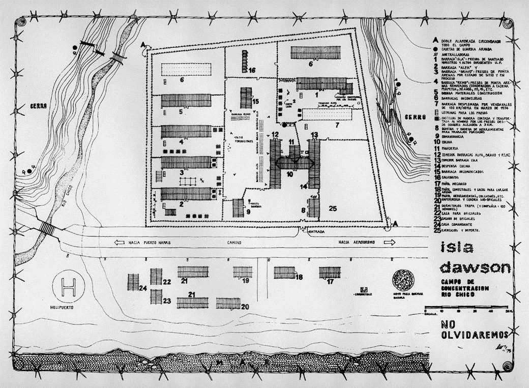 Memorizar con el cuerpo el mapa del terrorismo de estado. Miguel Lawner y el plan de campo de concentración de la Isla Dawson (Chile)