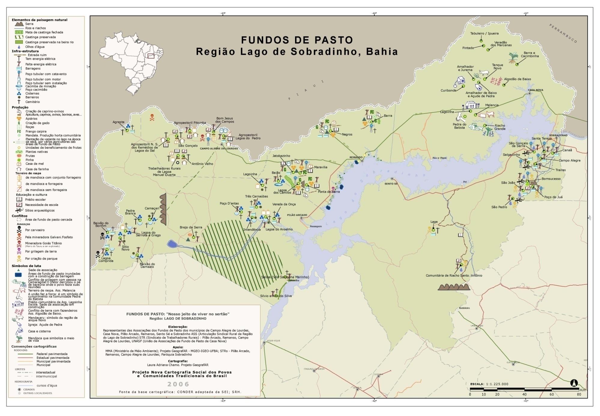 Nova cartografia Social: conhecimento e mobilização.