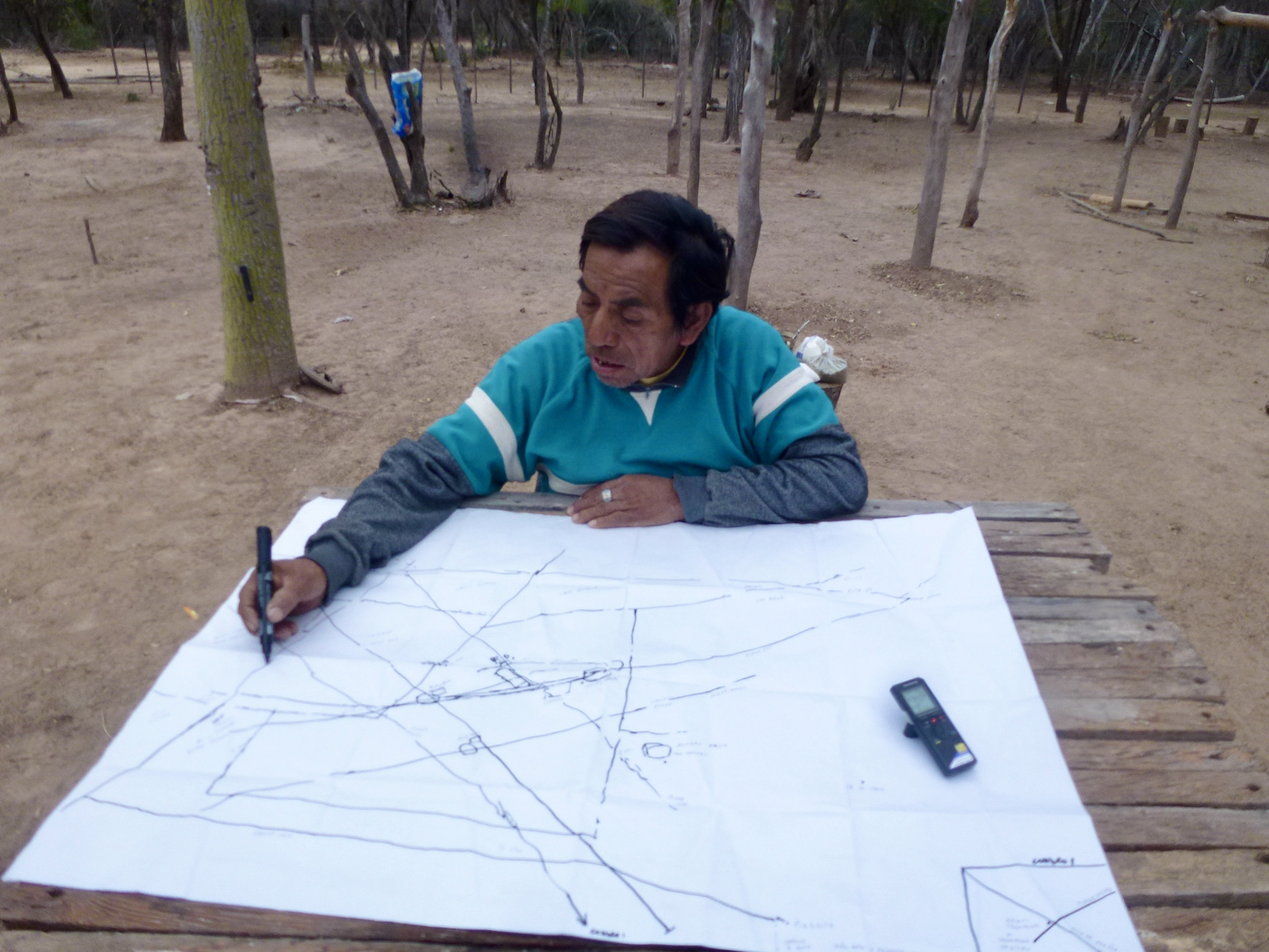 Recordar el pasado para dibujar el territorio en el Chaco argentino